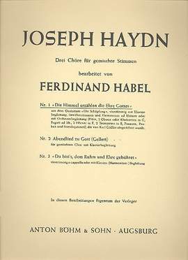 Haydn, J: Die Himmel erzählen die Ehre Gottes