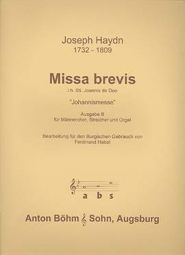 Haydn, J: Missa brevis in honorem sancti Joannes de deo
