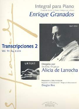 Granados i Campiña, E: Integral para piano vol.14 Transcripciones 2
