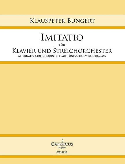 Bungert, K: Imitatio