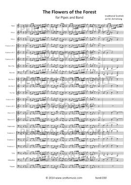 The Flowers of the Forest (bagpipes and band)