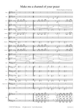 Sebastian Temple: Make me a channel of your peace
