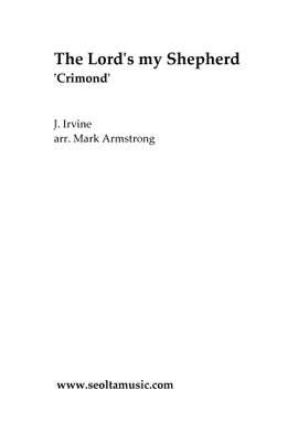 David Grant: The Lord's my Shepherd