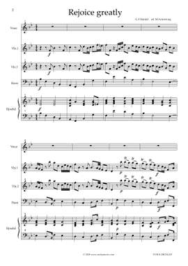 G.F. Handel: Rejoice greatly (from 'Messiah')