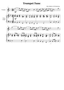 John Stanley: Trumpet Tune