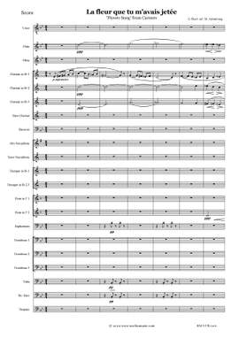 Georges Bizet: Flower Song (from 'Carmen')