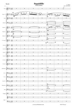Georges Bizet: Pres des remparts de Seville (Seguidilla from 'Carmen')