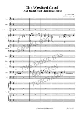 The Wexford Carol - SATB and orch