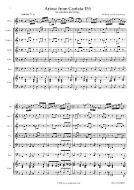 J.S.Bach : Arioso from Cantata 156