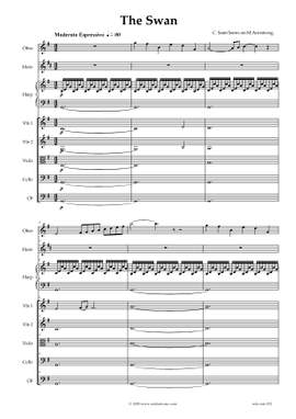 C. Saint Saens: The Swan (from 'Carnival of the Animals')