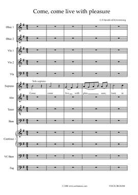G.F. Handel: Come, come, live with pleasure (from 'The Triumph of Time and truth')