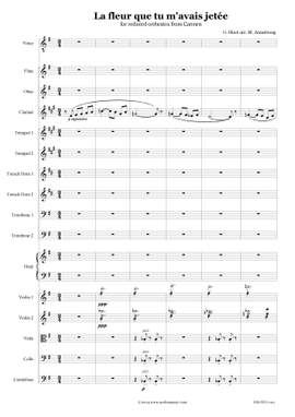 Georges Bizet: Flower Song (from 'Carmen')