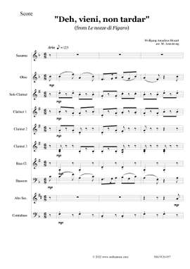 W. A. Mozart: Deh vieni non tardar