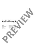 Johann Ernst Eberlin: April – Menuetto Product Image