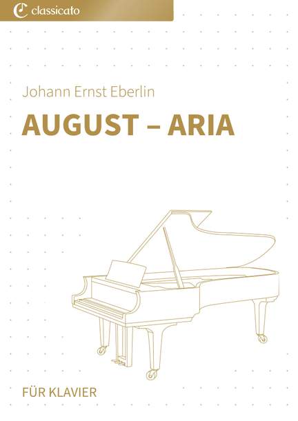 Johann Ernst Eberlin: August – Aria