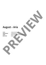 Johann Ernst Eberlin: August – Aria Product Image