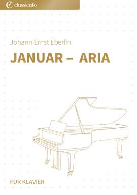 Johann Ernst Eberlin: Januar – Aria
