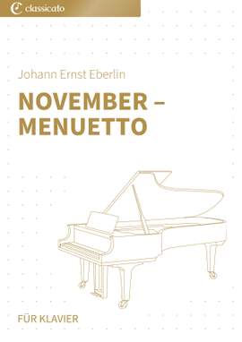 Johann Ernst Eberlin: November – Menuetto