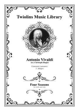 Antonio Vivaldi: Four Seasons, Concerto No. 3 – L'autunno (Autumn)