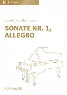 Ludwig van Beethoven: Sonate Nr. 1, Allegro