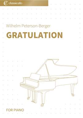 Wilhelm Peterson-Berger: Gratulation