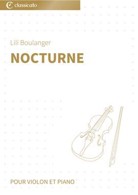 Lili Boulanger: Nocturne