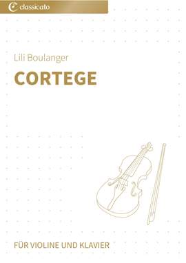 Lili Boulanger: Cortege