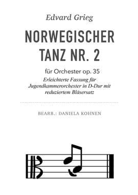 Edvard Grieg: Norwegischer Tanz Nr. 2