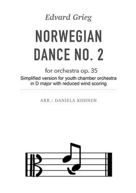 Edvard Grieg: Norwegian Dance No. 2