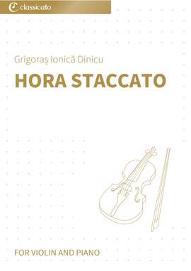 Grigoraș Ionică Dinicu: Hora Staccato