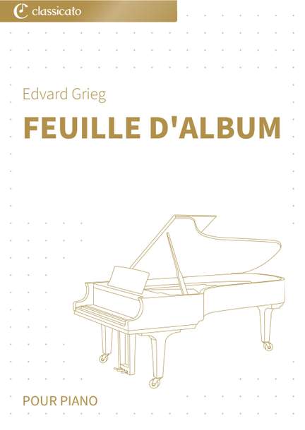 Edvard Grieg: Feuille d'album