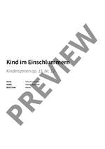 Robert Schumann: Kind im Einschlummern Product Image