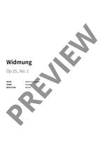 Robert Schumann: Widmung Product Image