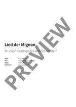 Franz Schubert: Lied der Mignon Product Image