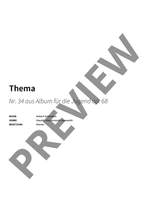 Robert Schumann: Thema Product Image