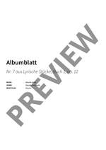 Edvard Grieg: Albumblatt Product Image