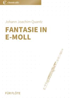 Johann Joachim Quantz: Fantasie in e-Moll