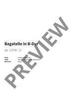 Bagatelle in B-Dur Product Image