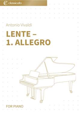 Antonio Vivaldi: Lente – 1. Allegro