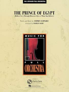 Stephen Schwartz: The Prince of Egypt (arr. Charles Sayre) - Bb Clarinet 1