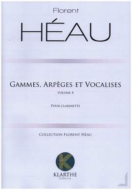 HEAU, F: Gammes, Arpèges et Vocalises 4 Vol. 4