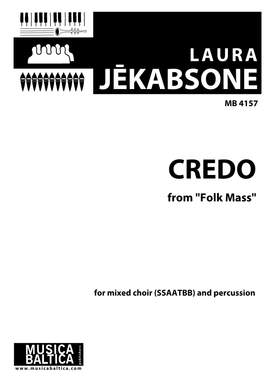 Jēkabsone, Laura: Credo from Folk Mass