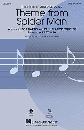 Michael Bublé: Theme From Spider-Man (arr. Kirby Shaw)