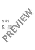 Werner Scharfenberger: Va bene Product Image
