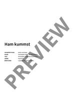 Christopher Seiler, Bernhard Speer: Ham kummst Product Image