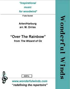 Over The Rainbow for Four Flutes