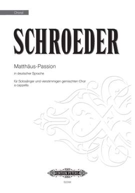 Hermann Schroeder: Matthäus-Passion