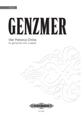 Harald Genzmer: Vier Petrarca-Chöre (Four Petrarch Choruses)