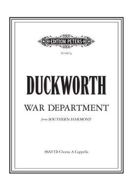 William Duckworth: War Department (from 'Southern Harmony')