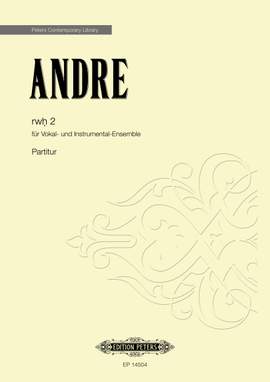 Mark Andre: rwh 2 (Full Score)